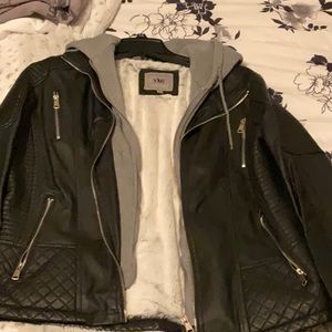 Leather jacket